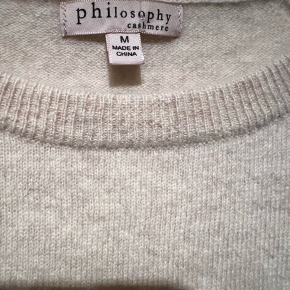 COPY - Philosophy Cashmere Sweater - Picture 4 of 5